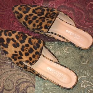 Slip on shoes. Suede